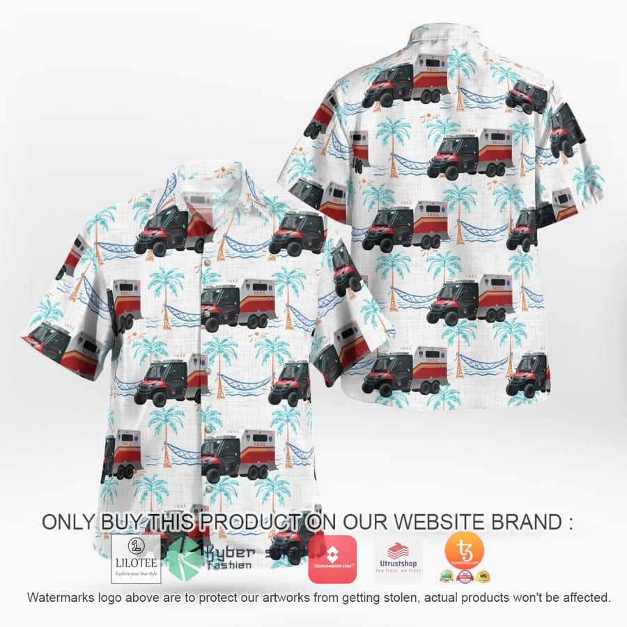 polaris fdny first aid ambulance hawaiian shirt 1 99687