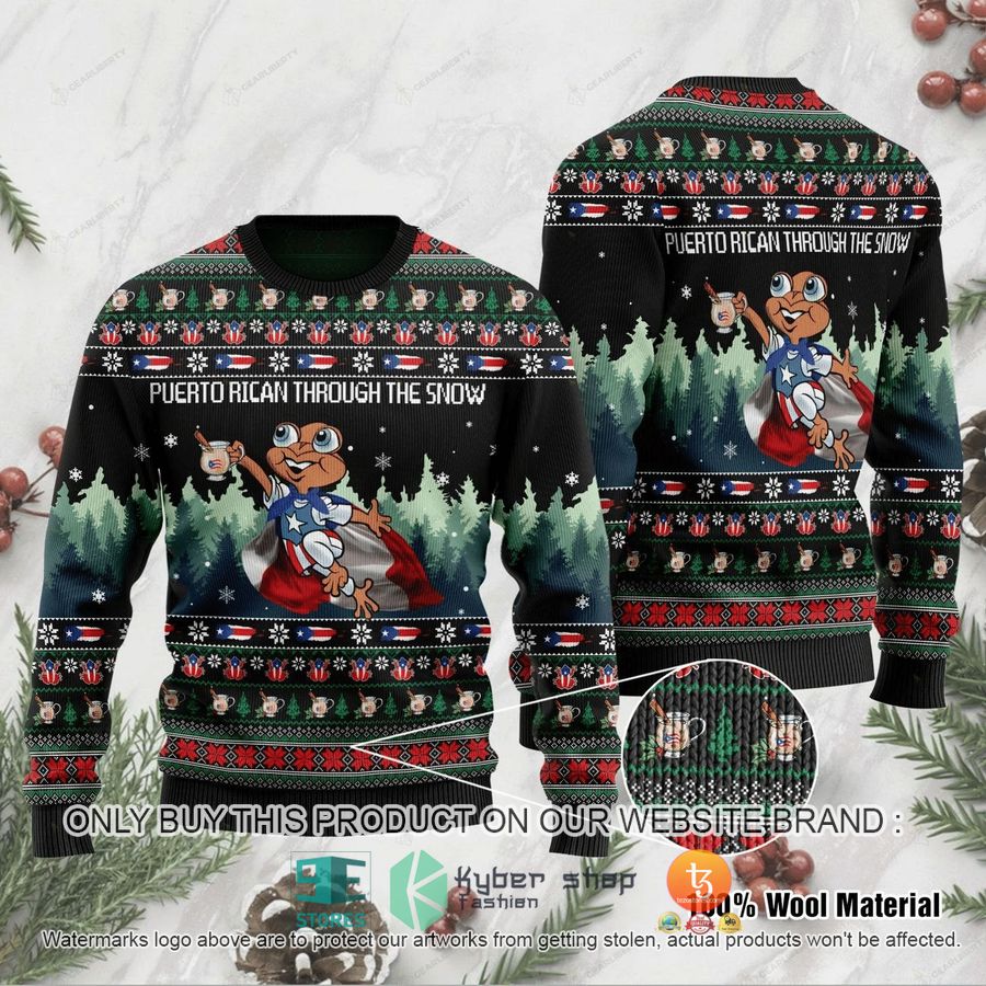 HOT Puerto Rican Through The Snow Ugly Christmas Sweater 8 puerto rican through the snow ugly christmas sweater 1 11796