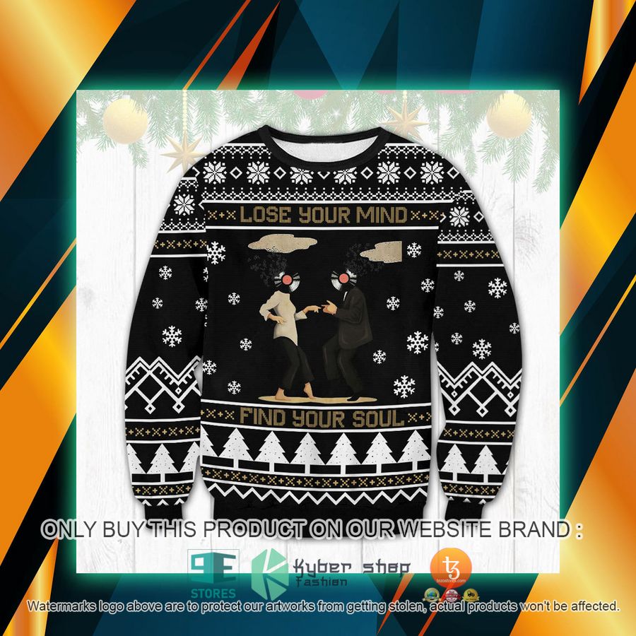 pulp fiction lose your mind ugly sweater 1 18612