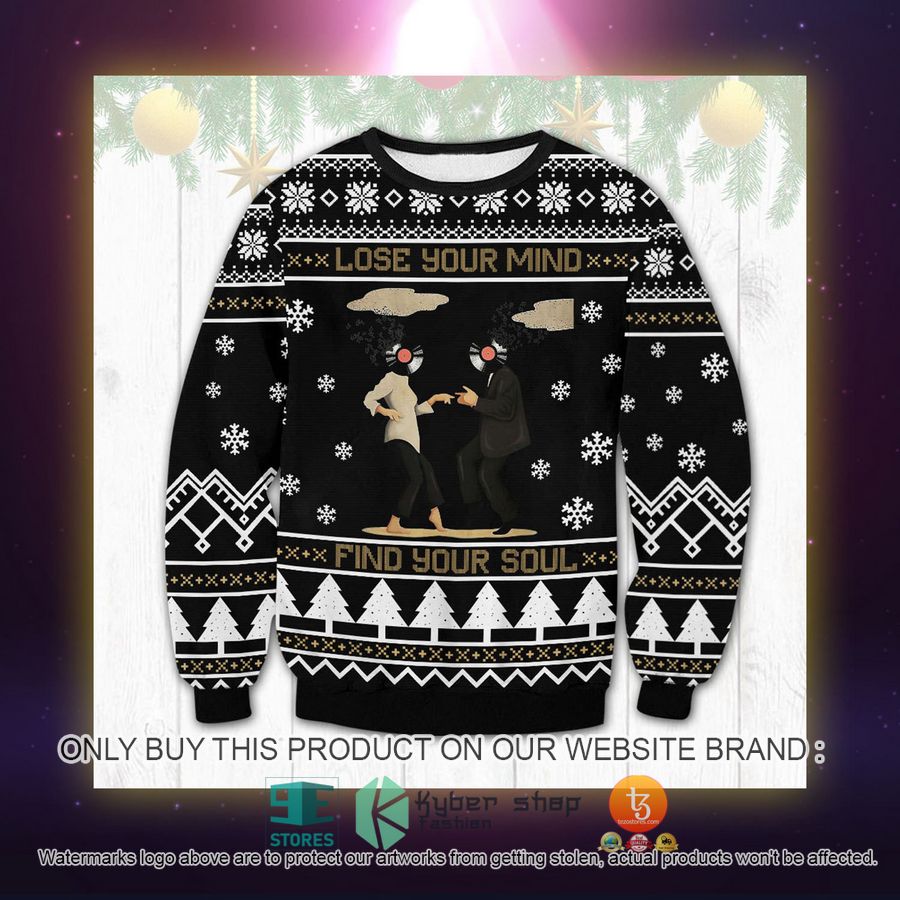 HOT Pulp Fiction Lose Your Mind Ugly Sweater 2 pulp fiction lose your mind ugly sweater 2 15332