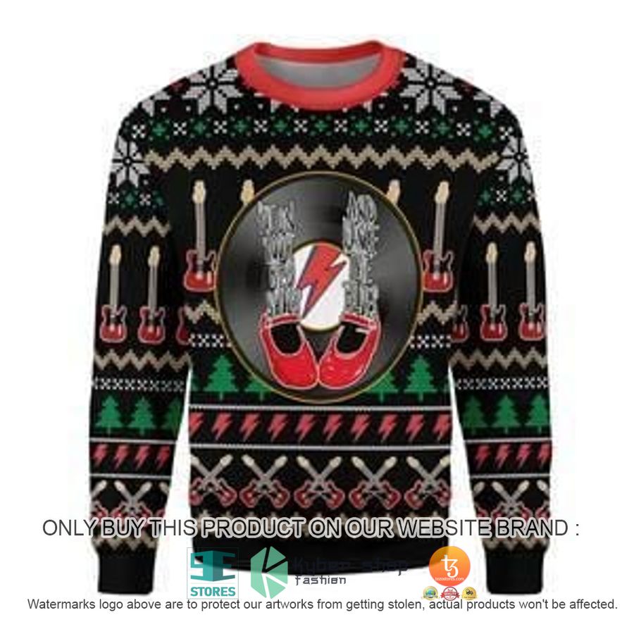 put on your red shoes and dance ugly christmas sweater 1 4270