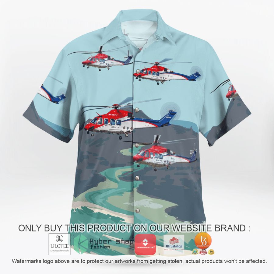 HOT Queensland Air Ambulance AgustaWestland AW139 Helicopter Hawaiian Shirt 3 queensland air ambulance agustawestland aw139 helicopter hawaiian shirt 3 15489