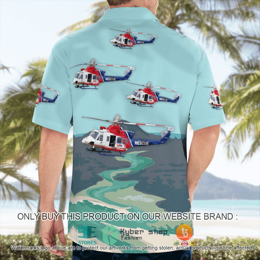 NEW Queensland Emergency Services Bell 412 Hawaii Shirt 8 queensland emergency services bell 412 hawaiian shirt 8 14383