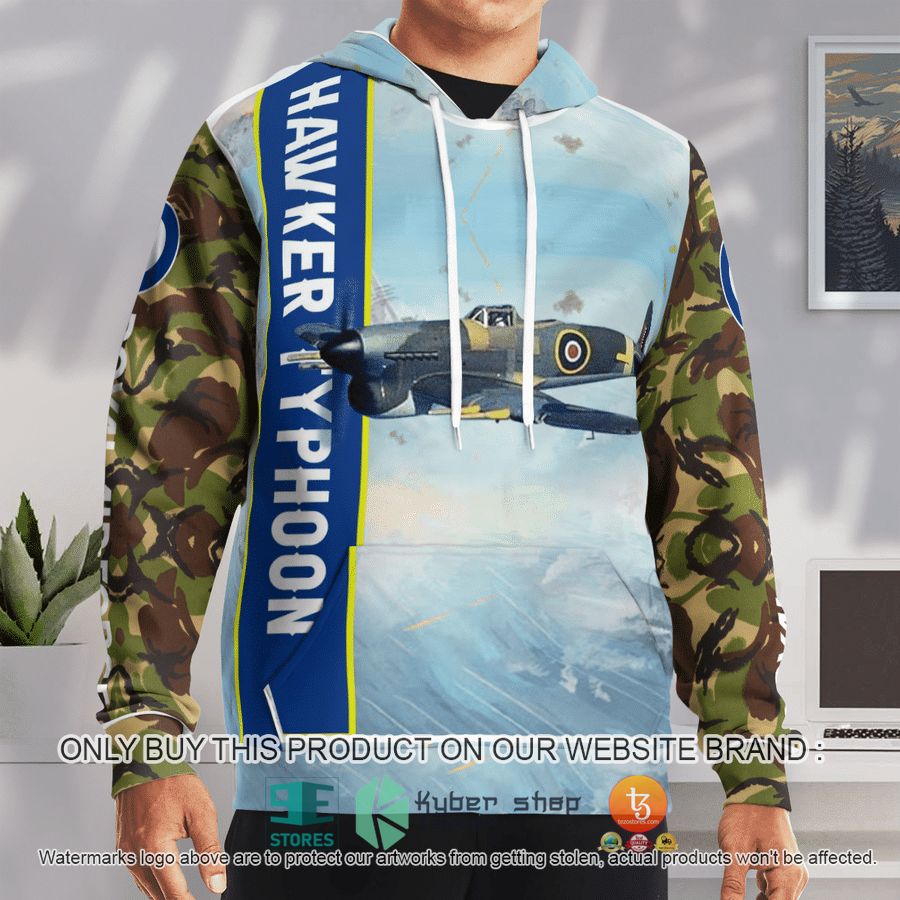 NEW RAF Hawker Typhoon Hoodie 3 raf hawker typhoon 3d hoodie 3 14630