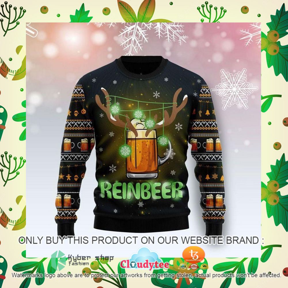 reinbeer awesome christmas sweater 1 6580