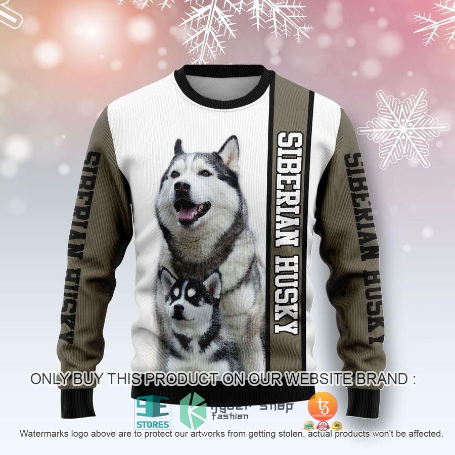 rescued siberian husky ugly sweater 1 17431