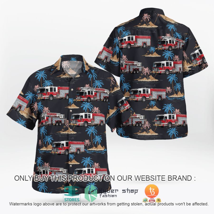 NEW Richmond British Columbia Richmond Fire Rescue Department Hawaii Shirt 2 richmond british columbia richmond fire rescue department hawaiian shirt 2 84136