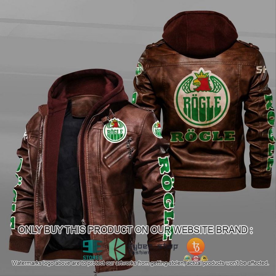 NEW Rogle BK Leather Jacket 2 rogle bk leather jacket 2 99688