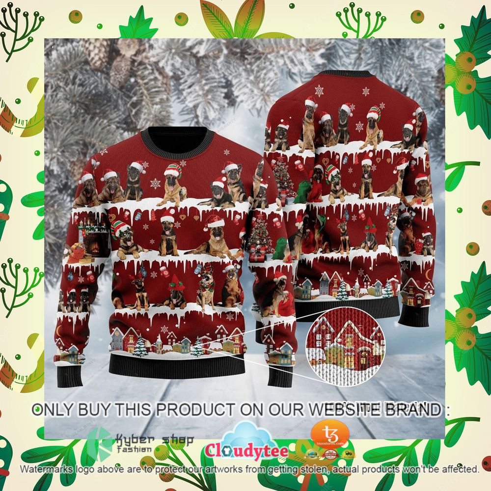 rottweiler christmas sweater 1 83535