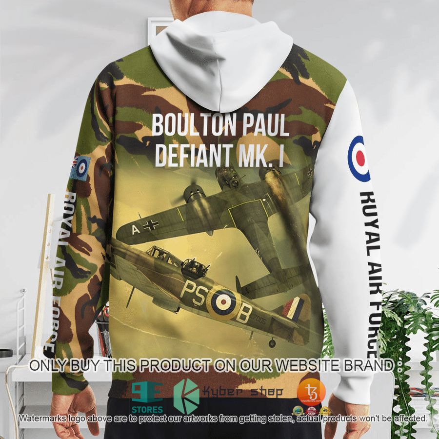 NEW Royal Air Force Boulton Paul Defiant Mk. I Hoodie 3 royal air force boulton paul defiant mk i 3d hoodie 3 49200