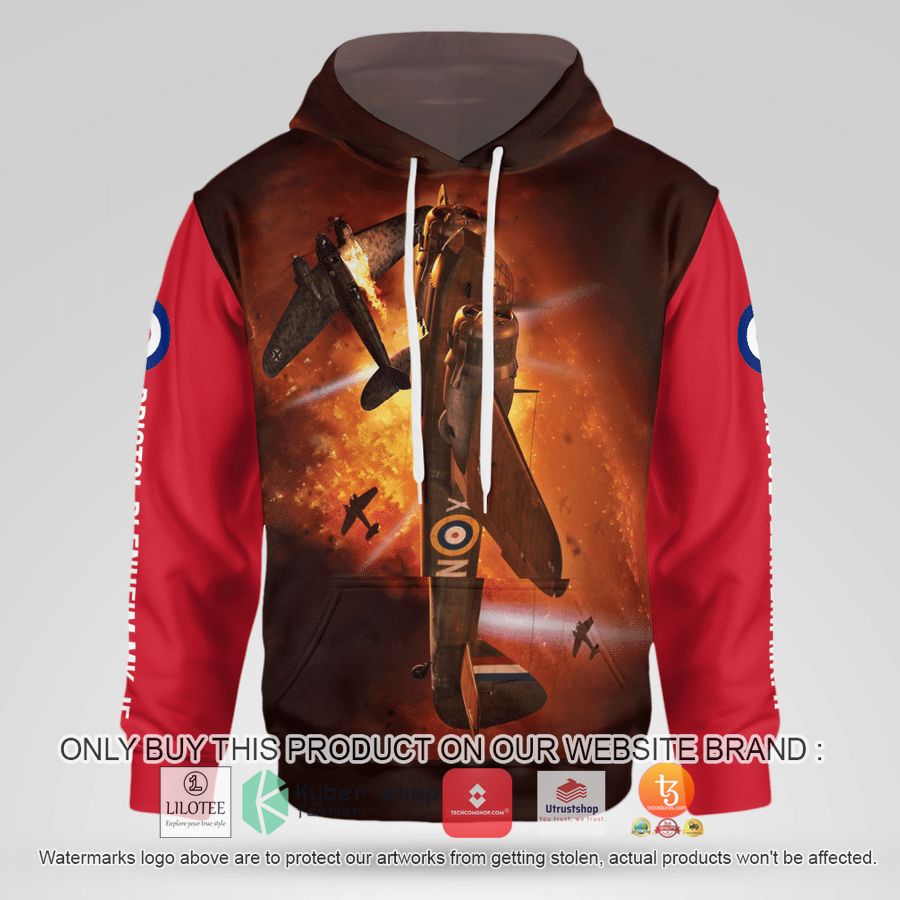 HOT Royal Air Force Bristol Blenheim Mk. IF Hoodie 8 royal air force bristol blenheim mk if hoodie 3d 8 92234