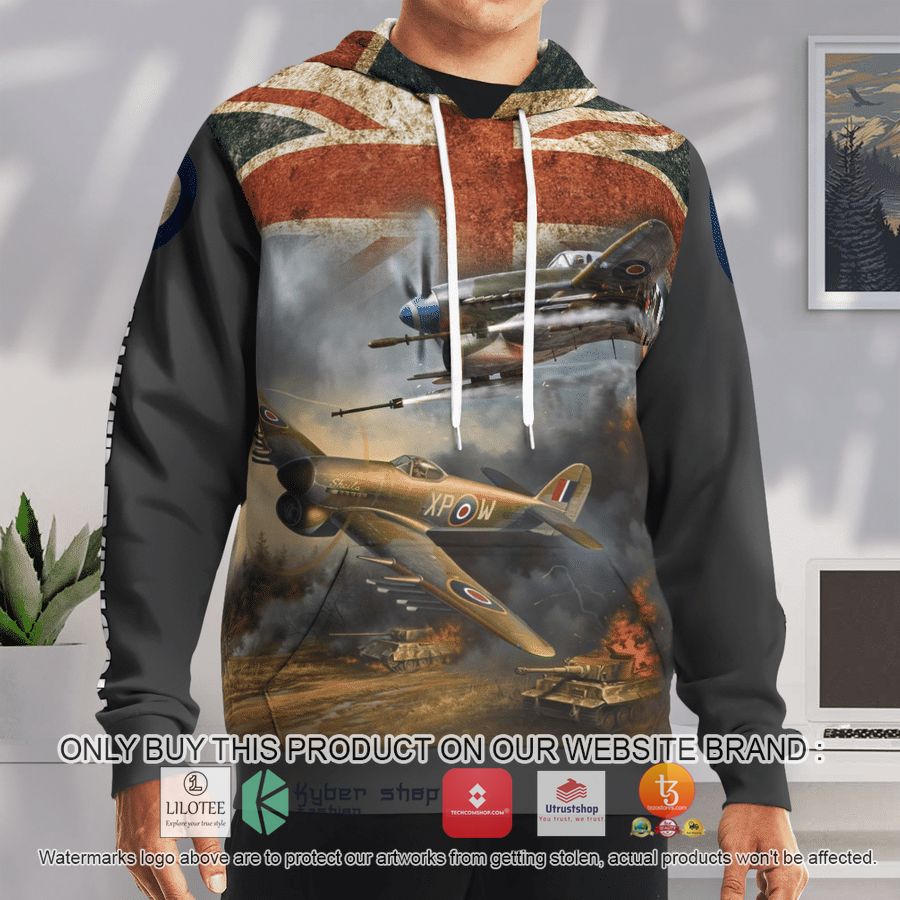 HOT Royal Air Force Hawker Typhoon Hoodie 12 royal air force hawker typhoon hoodie 3d 12 4754