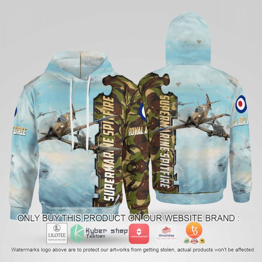 HOT Royal Air Force Supermarine Spitfire Hoodie 24 royal air force supermarine spitfire hoodie 3d 1 76173