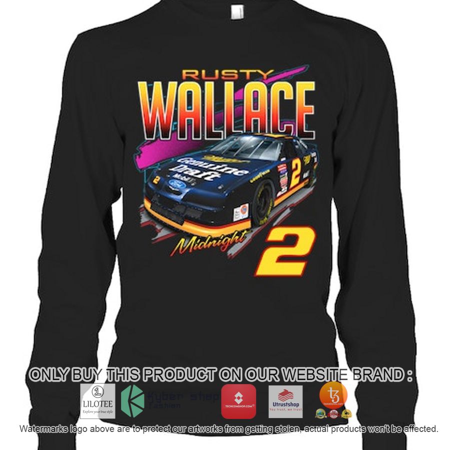 HOT Rusty Wallace Midnight 2 2D Hoodie, Shirt 3 rusty wallace midnight 2 2d shirt hoodie 3 53345