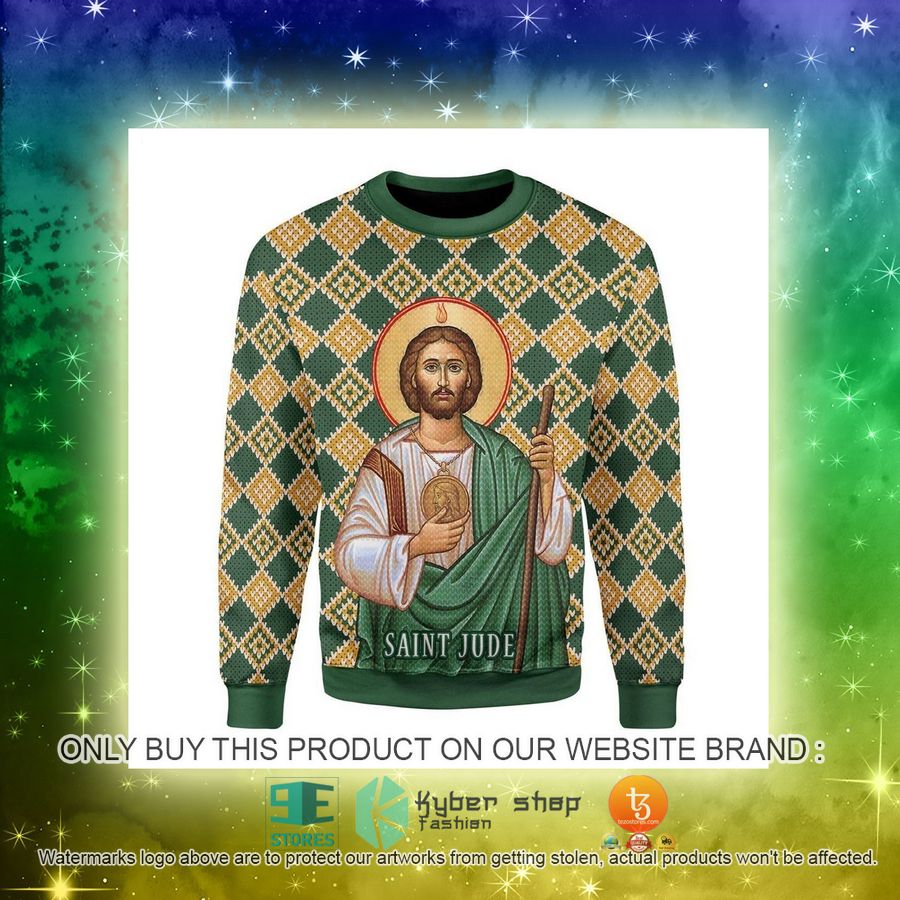 NEW Saint Jude the Apostle Sweatshirt, Sweater 3 saint jude the apostle ugly sweater 3 24103