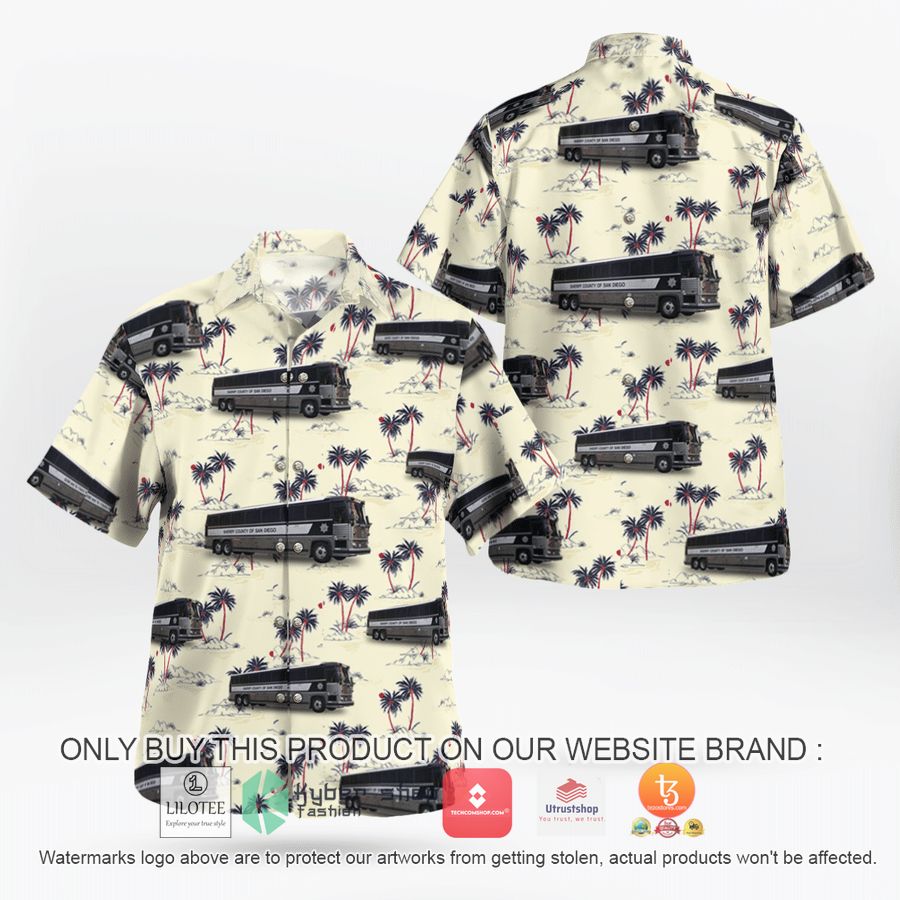 san diego sheriff bus hawaiian shirt 1 73802