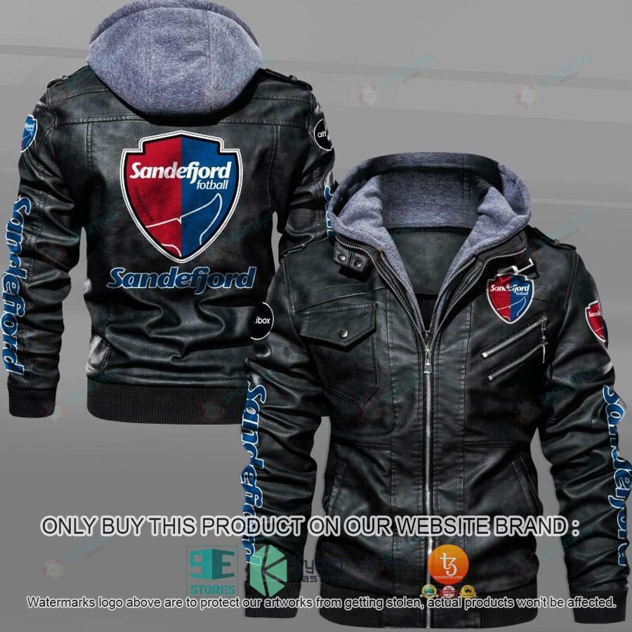 sandefjord fotball leather jacket 1 59170
