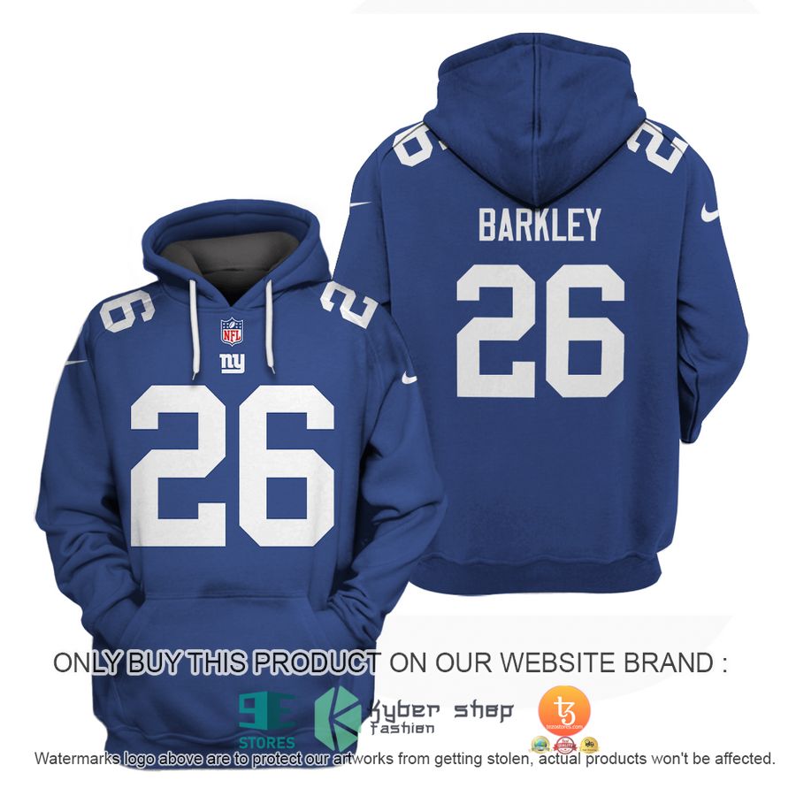 saquon barkley 26 new york giants shirt hoodie 1 81588