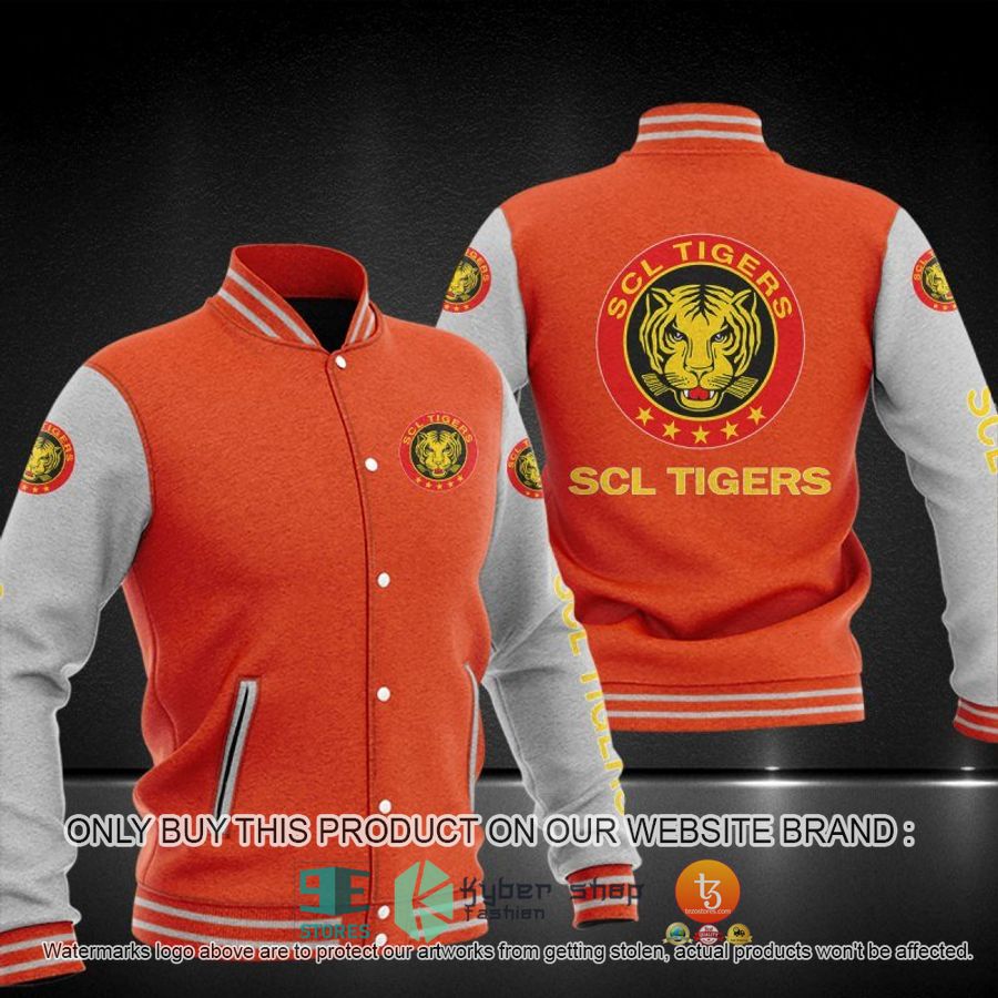 NEW SCL Tigers Varsity Jacket 4 scl tigers baseball jacket 4 61201