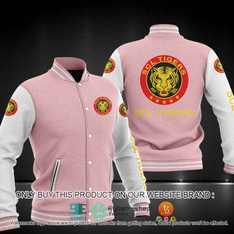 NEW SCL Tigers Varsity Jacket 5 scl tigers baseball jacket 5 52470
