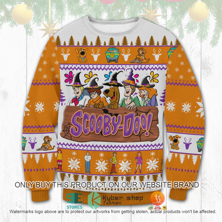 scooby doo halloween ugly sweater 1 38175