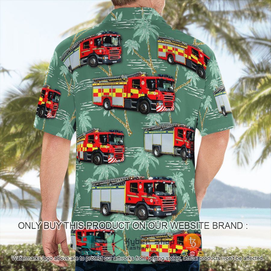 NEW Scotland Scottish Fire and Rescue Service Hawaii Shirt 4 scotland scottish fire and rescue service hawaiian shirt 4 8015