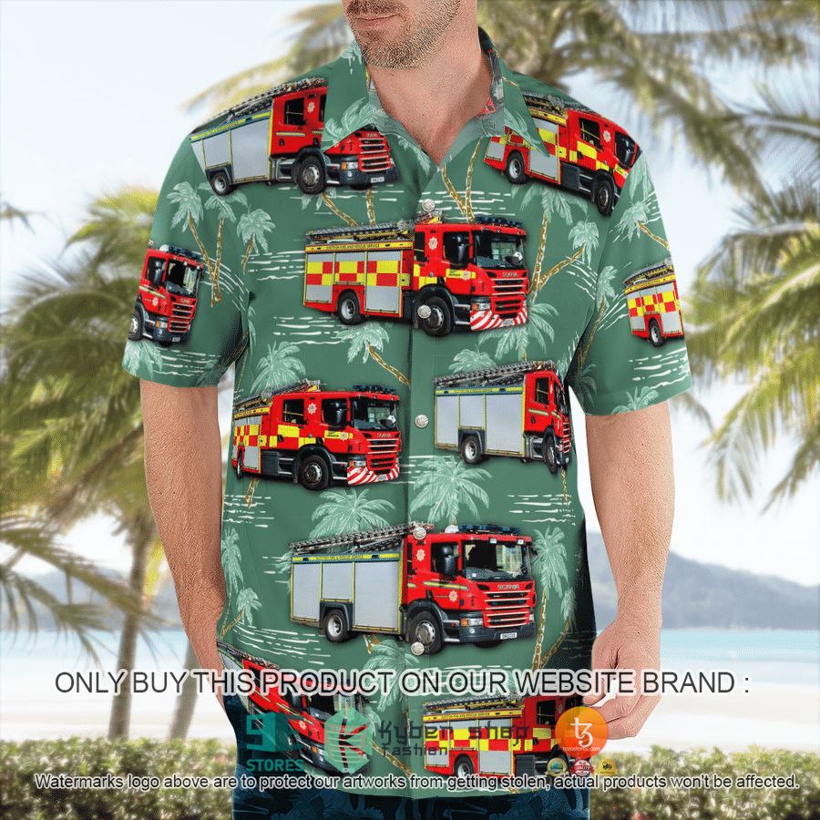 NEW Scotland Scottish Fire and Rescue Service Hawaii Shirt 5 scotland scottish fire and rescue service hawaiian shirt 5 6957
