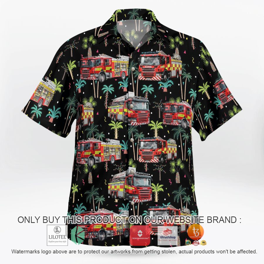 HOT Scotland, Scottish Fire and Rescue Service Hawaiian Shirt 7 scotland scottish fire and rescue service hawaiian shirt 7 50936