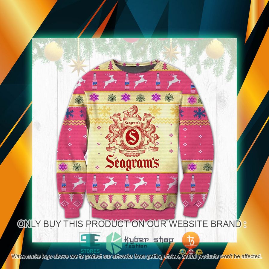 seagrams 7 crown whiskey sweater 1 8982