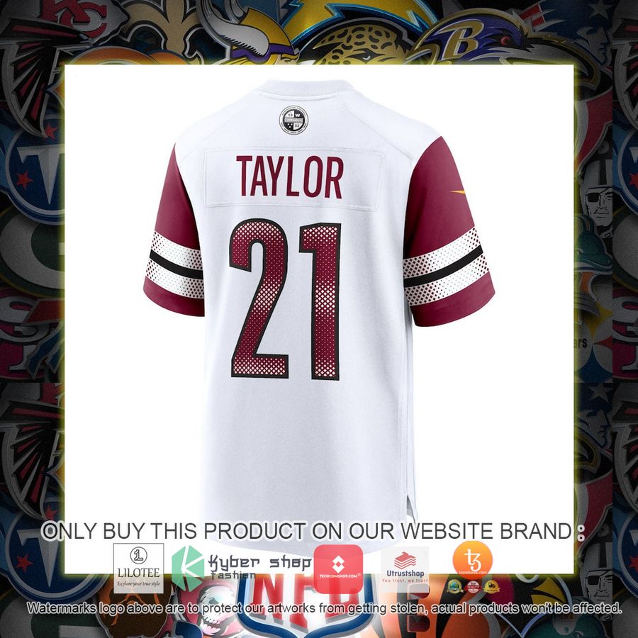 HOT Sean Taylor Washington Commanders Nike Retired White Football Jersey Shirt 3 sean taylor washington commanders nike retired white football jersey 3 96091
