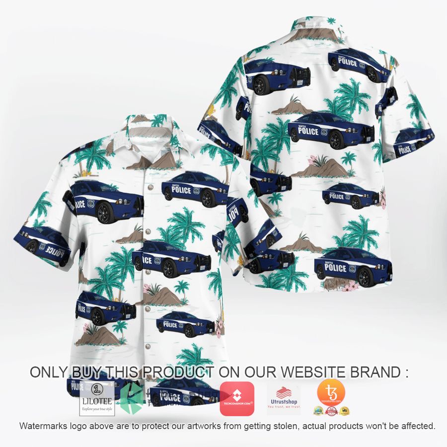 seattle police department washington dodge charger pursuit hawaiian shirt 2 74790