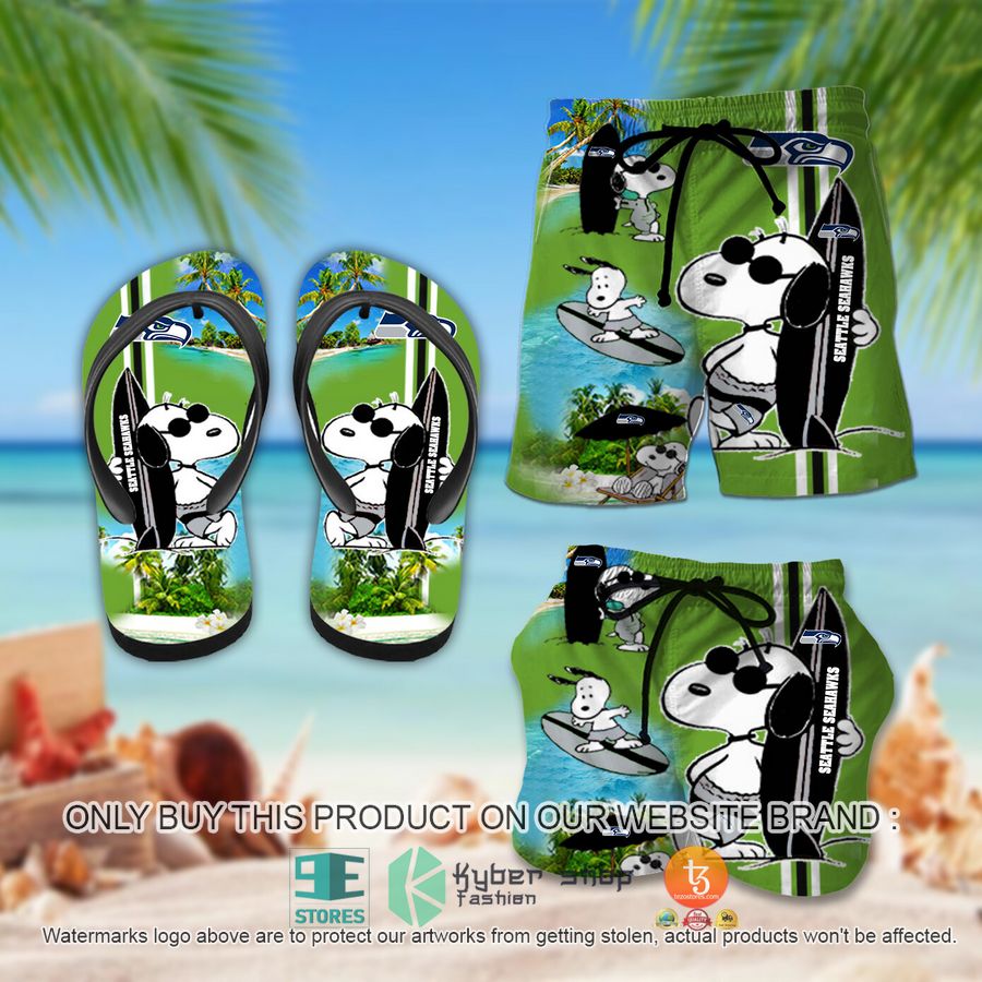 seattle seahawks nfl hawaiian shirt short 2 98772