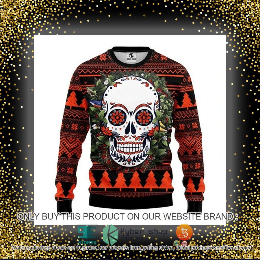 HOT Skull Ugly Christmas Sweater 4 skull ugly christmas sweater 4 30754