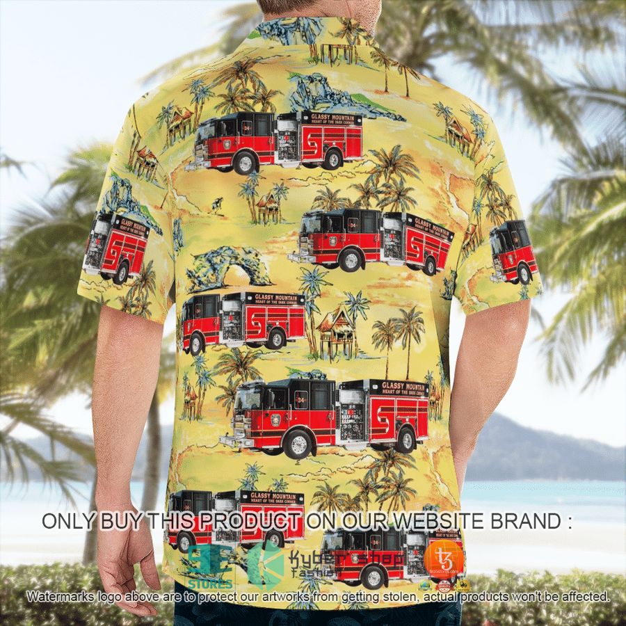 NEW South Carolina Glassy Mountain Fire Department Hawaii Shirt 7 south carolina glassy mountain fire department hawaiian shirt 7 55794