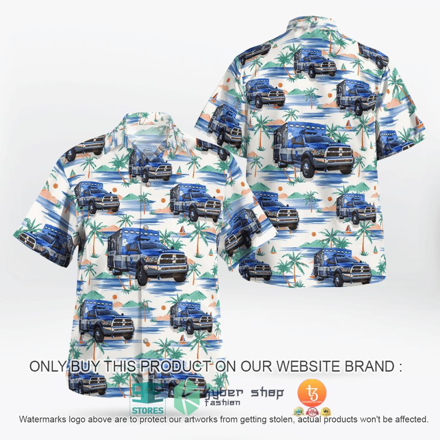 NEW South Houston EMS Hawaii Shirt 2 south houston ems hawaiian shirt 2 56611