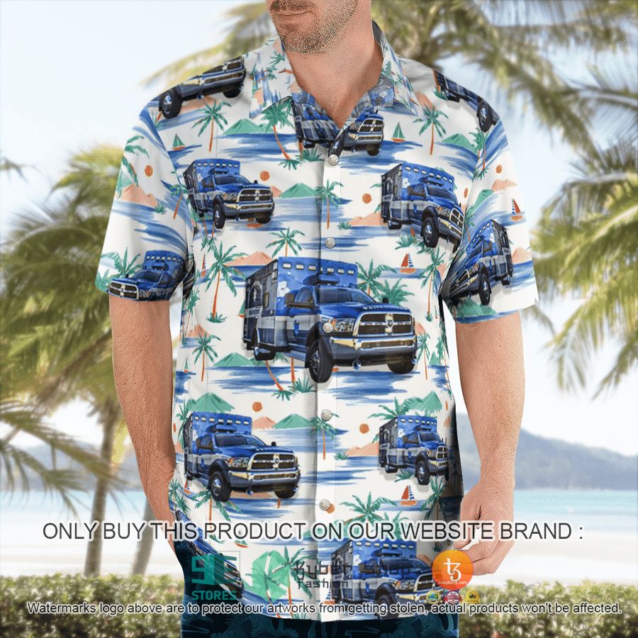 NEW South Houston EMS Hawaii Shirt 6 south houston ems hawaiian shirt 6 35795