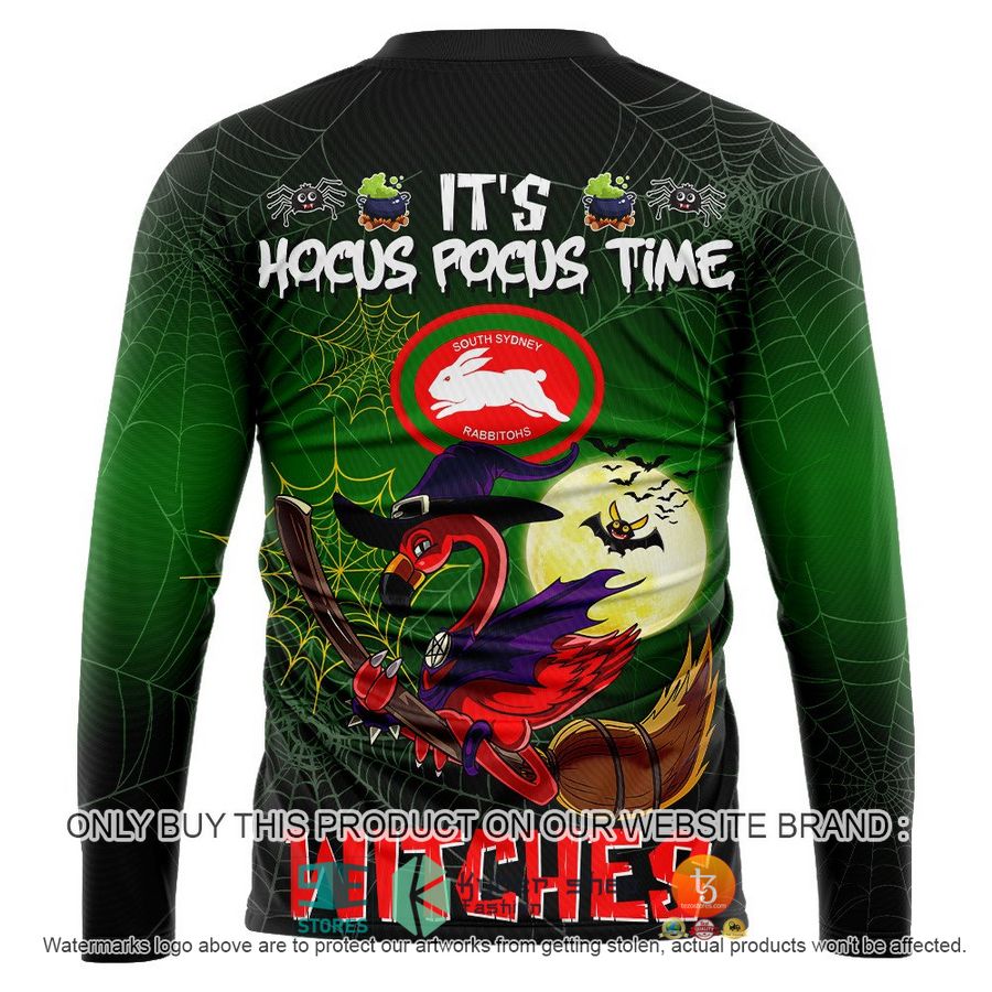 NEW South Sydney Rabbitohs It's Hocus Pocus Time Halloween Flamingo Witches Hoodie, Shirt 12 south sydney rabbitohs its hocus pocus time halloween flamingo witches shirt hoodie 12 39890
