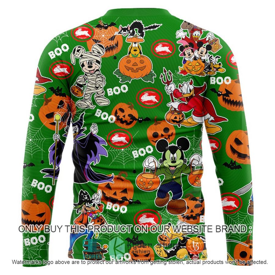 NEW South Sydney Rabbitohs Mickey Friends Halloween Hoodie, Shirt 12 south sydney rabbitohs mickey friends halloween shirt hoodie 12 74770