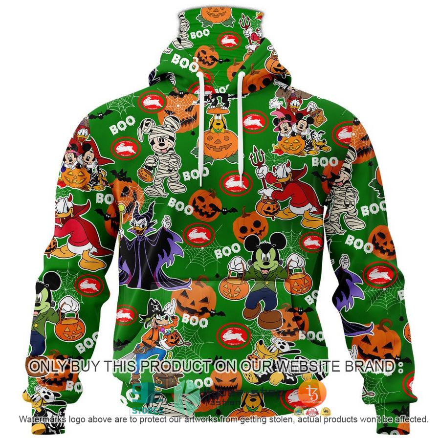 NEW South Sydney Rabbitohs Mickey Friends Halloween Hoodie, Shirt 5 south sydney rabbitohs mickey friends halloween shirt hoodie 5 14016