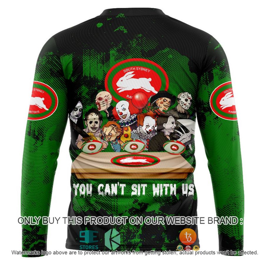 NEW South Sydney Rabbitohs You Can't Sit With Us Horror Movies Characters Hoodie, Shirt 12 south sydney rabbitohs you cant sit with us horror movies characters shirt hoodie 12 24631