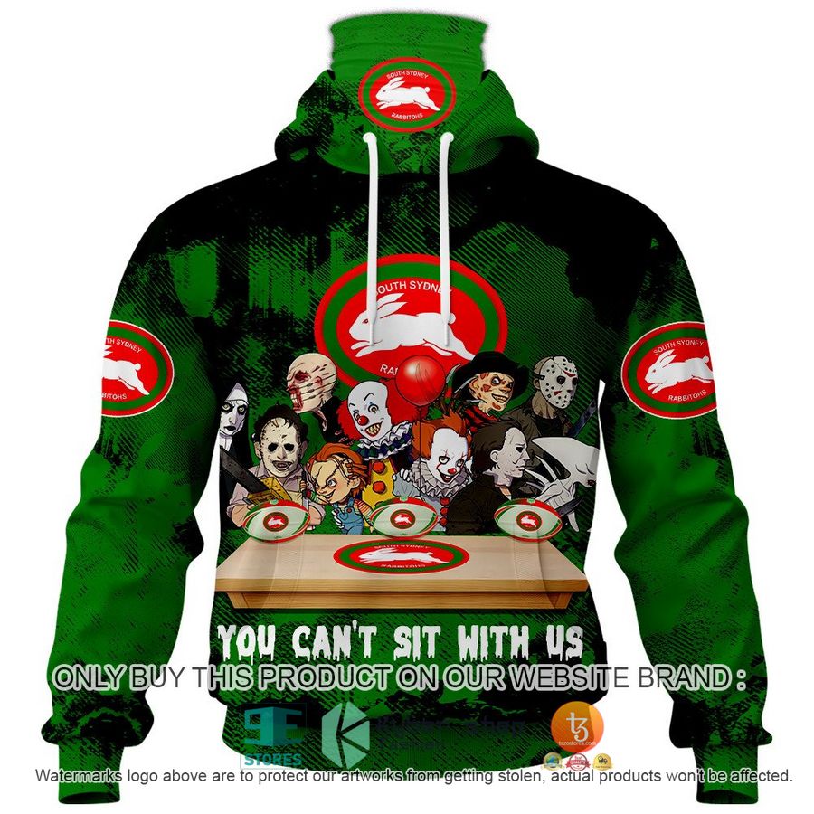 NEW South Sydney Rabbitohs You Can't Sit With Us Horror Movies Characters Hoodie, Shirt 5 south sydney rabbitohs you cant sit with us horror movies characters shirt hoodie 5 96956