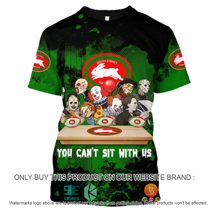 NEW South Sydney Rabbitohs You Can't Sit With Us Horror Movies Characters Hoodie, Shirt 9 south sydney rabbitohs you cant sit with us horror movies characters shirt hoodie 9 28907