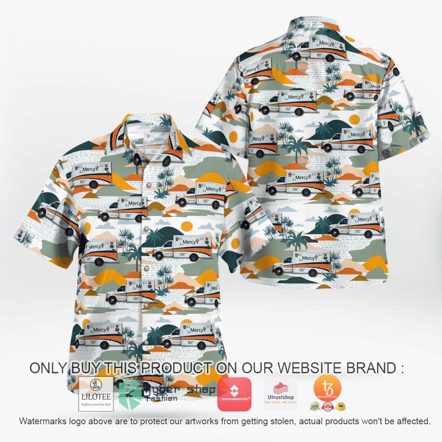springfield missouri mercy emergency medical services hawaiian shirt 1 4657
