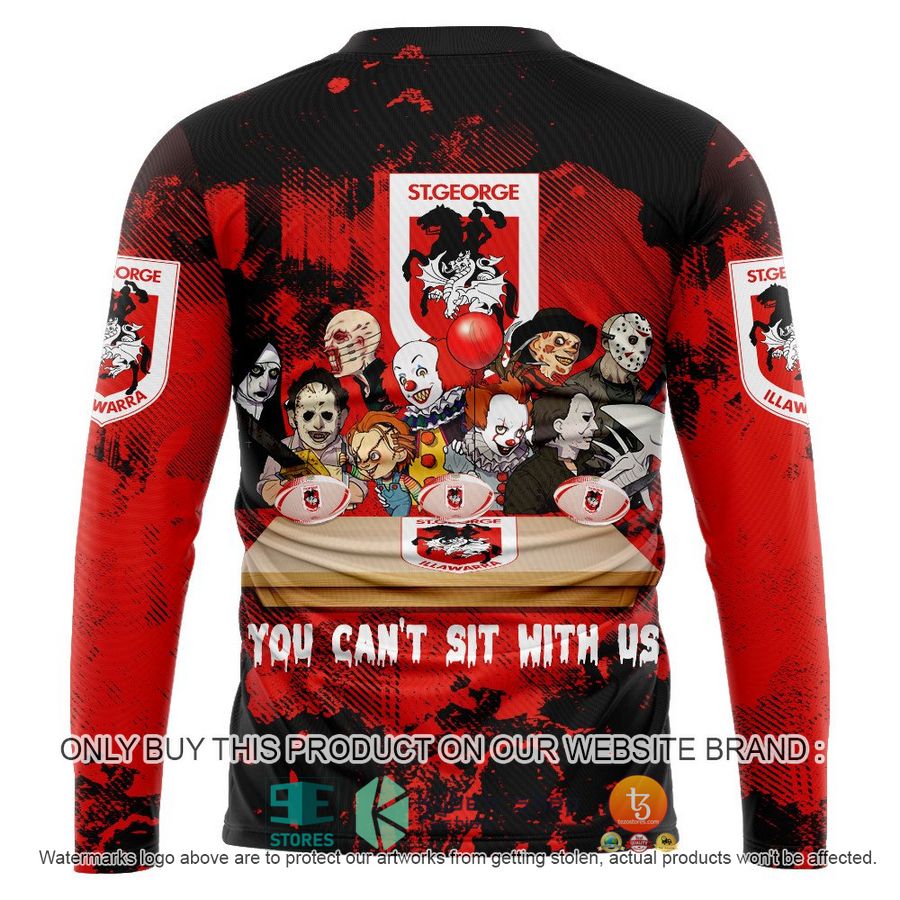NEW St. George Illawarra Dragons You Can't Sit With Us Horror Movies Characters Hoodie, Shirt 12 st george illawarra dragons you cant sit with us horror movies characters shirt hoodie 12 2319