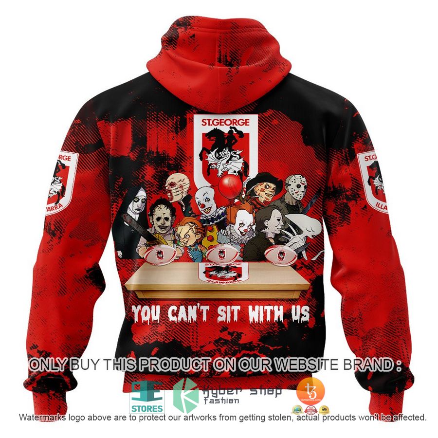 NEW St. George Illawarra Dragons You Can't Sit With Us Horror Movies Characters Hoodie, Shirt 3 st george illawarra dragons you cant sit with us horror movies characters shirt hoodie 3 1724