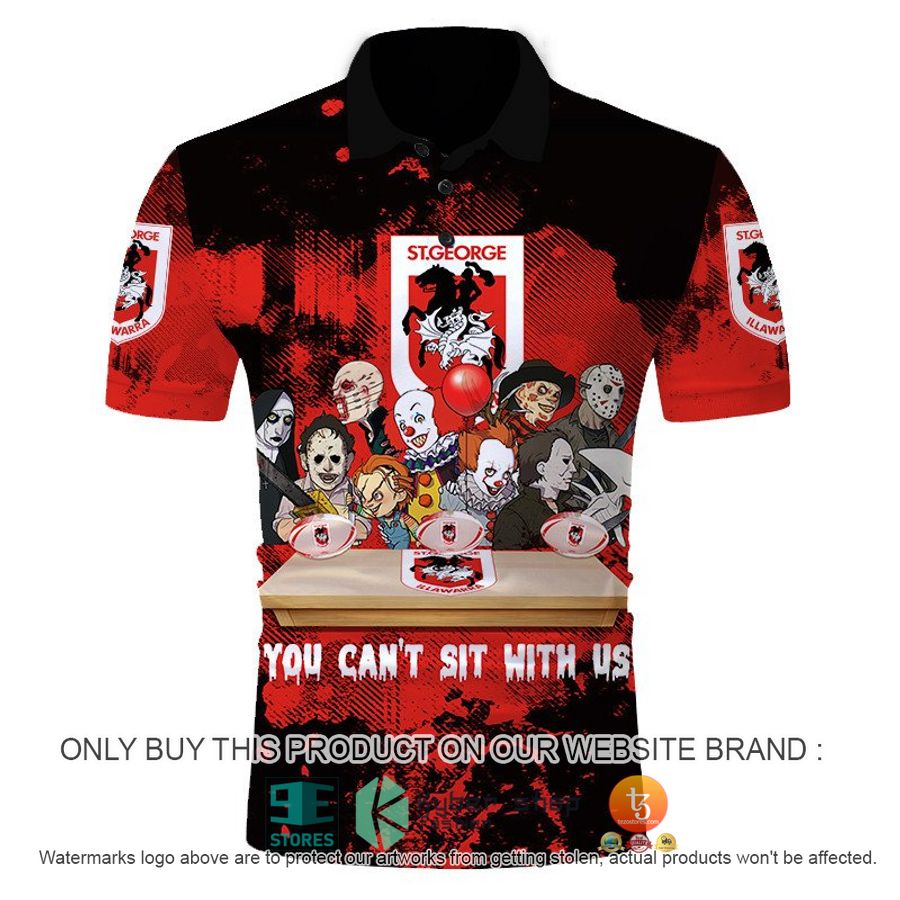 NEW St. George Illawarra Dragons You Can't Sit With Us Horror Movies Characters Hoodie, Shirt 7 st george illawarra dragons you cant sit with us horror movies characters shirt hoodie 7 92695