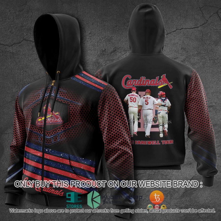HOT St Louis Cardinal 2022 Farewell Tour Wainwright Pujols Full printed Shirt, Hoodie 4 st louis cardinal 2022 farewell tour wainwright pujols 3d shirt hoodie 4 10531