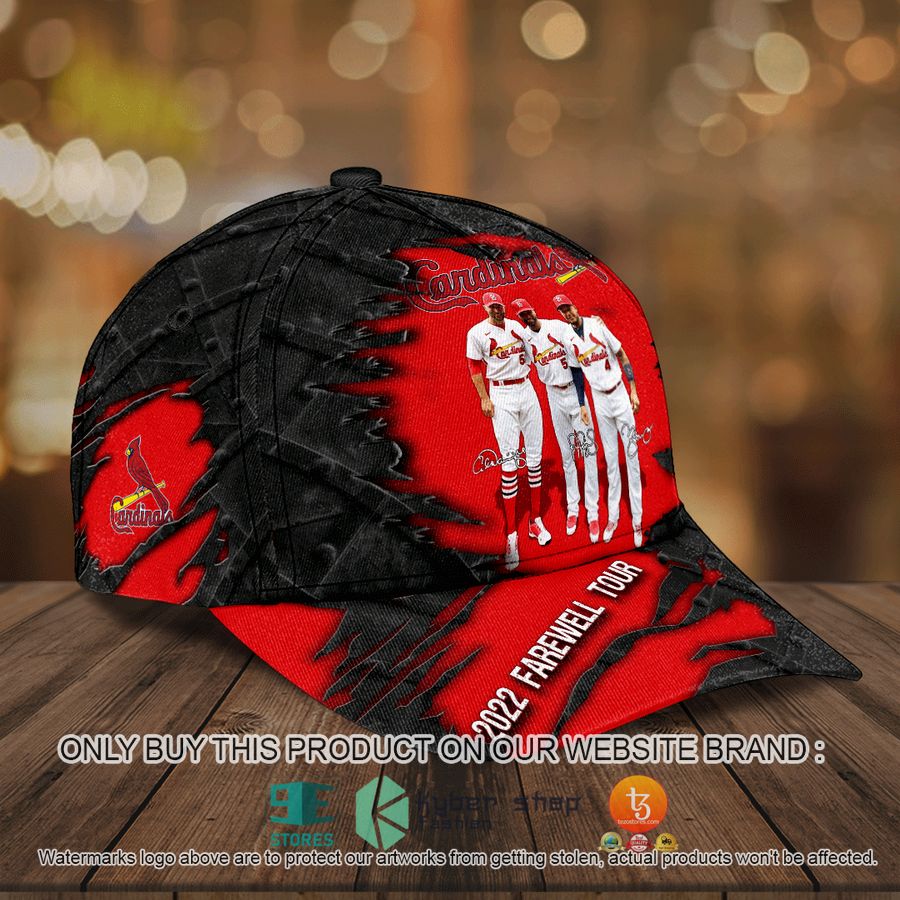 HOT St Louis Cardinal 2022 Farewell Tour Wainwright Pujols Sign Red Cap 2 st louis cardinal 2022 farewell tour wainwright pujols sign red cap 2 94187