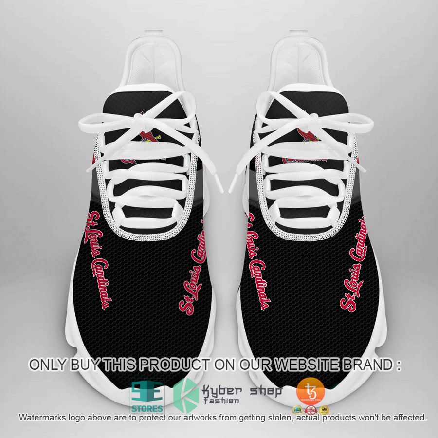 HOT St Louis Cardinal Black Clunky Max Soul Sneaker 4 st louis cardinal black clunky max soul shoes 4 6621