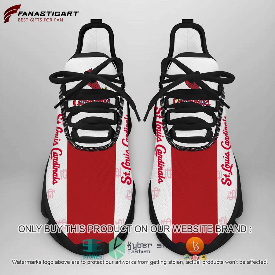 HOT St Louis Cardinal White Clunky Max Soul Sneaker 3 st louis cardinal white clunky max soul shoes 3 7353